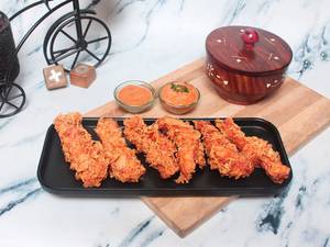 Crispy Chicken Boneless Strips (6 Pcs) +2 Special Dip