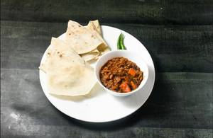Mutton Tikia Fry With 5 Rumali Roti
