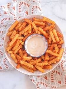 Masala Crinkle Cut Fries