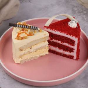 Butterscotch & Red Velvet Pastry