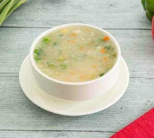 Veg sweet corn soup