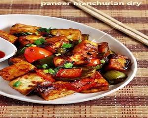 Paneer Manchurian Dry