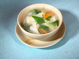 Veg Wanton Soup