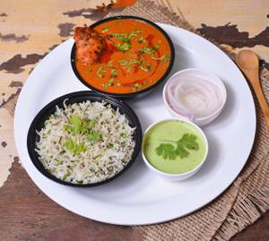 Chicken Curry + Jeera Rice