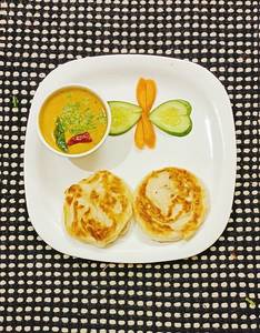 Madurai Bun Parotta Veg Guruma [2 Pcs]