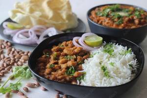 Rice + Rajma Masala