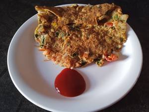 Chicken Cheese Omelette [serve1 Person]