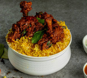 Ghee Chicken Lollipop Pot Biryani
