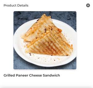 Paneer Sandwich