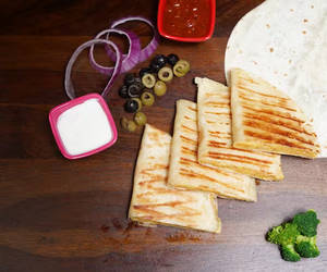 Veg Quesadillas.