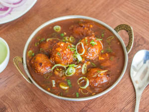 Manchurian gravy(half)