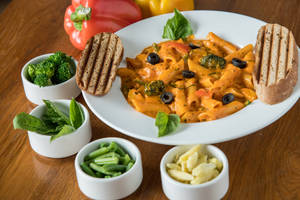 Tomato Cream Sauce Pasta