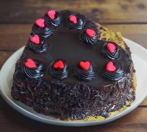 Choco Heart Cake [500gm]