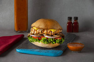 Mushroom & Paneer Burger