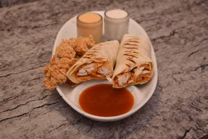 Grilled Chicken Popcorn Wrap