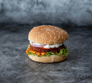 Chicken Salami Burger