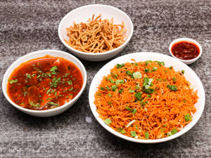 Tripple Schezwan Fried Rice