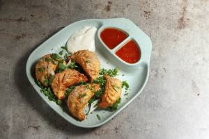 Chicken Momos Fried