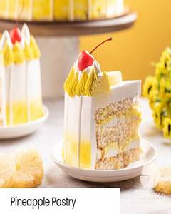 Pineapple Pastry (eggless)