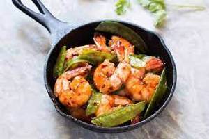 Honey chilly prawn 