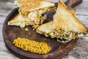 Tandoori Paneer Tikka Sandwich