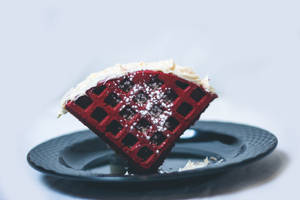 Red Velvet Waffle (1 Pc)