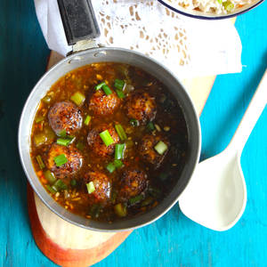 Veg manchurian gravy