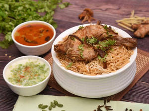 Chicken dum biryani