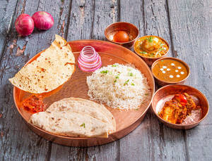 Egg Curry Premium Thali
