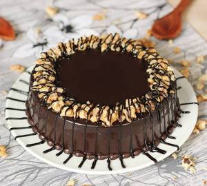 Choco Walnut Eggless Cake