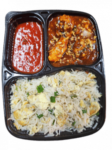 Chicken Hot Garlic Gravy Combo