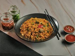 Egg Manchow Fried Rice