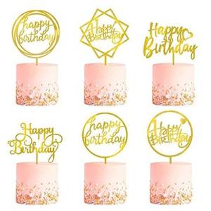 Birthday Cake Topper (single Piece)