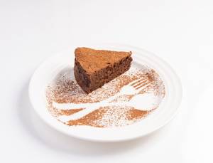 Twiced Baked Chocolate Cake Slice