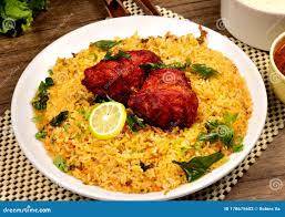 Biriyani Rice + Chicken Kabab