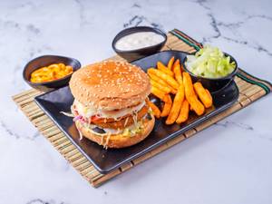 Jain Fries Burger