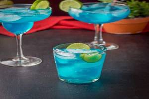 Blue Curacao Margherita
