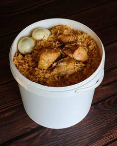 Bucket Chicken 65 Biriyani [6-persons] With 1200 Ml Soft Drink