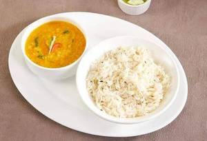 Rice With Yellow Dal