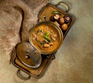 Mushroom Pepper Masala
