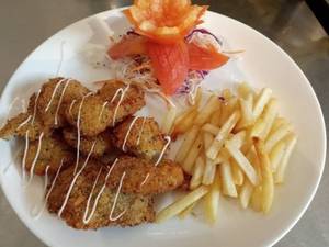 Herbed Coated Fish Nuggets