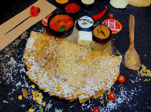 Rawa Paneer Masala Dosa