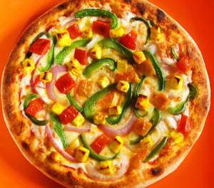 Capsicum And Paneer Pizza [Regular, 7 Inches]