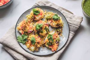 Papdi chaat                                                                          