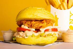The New Yorker Chicken Burger