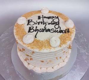 Butterscotch Butter Cream Cake (1/2 Kg)