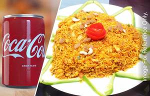 Mixed Singapore Rice + Coca Cola 200 ml