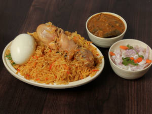 Chicken dum biriyani