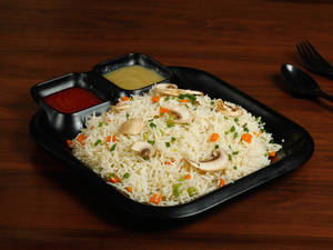 Mushroom Fried Rice