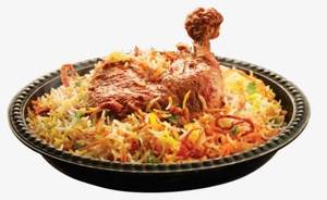 Chicken Biryani With Gravy (quarter Chicken)
